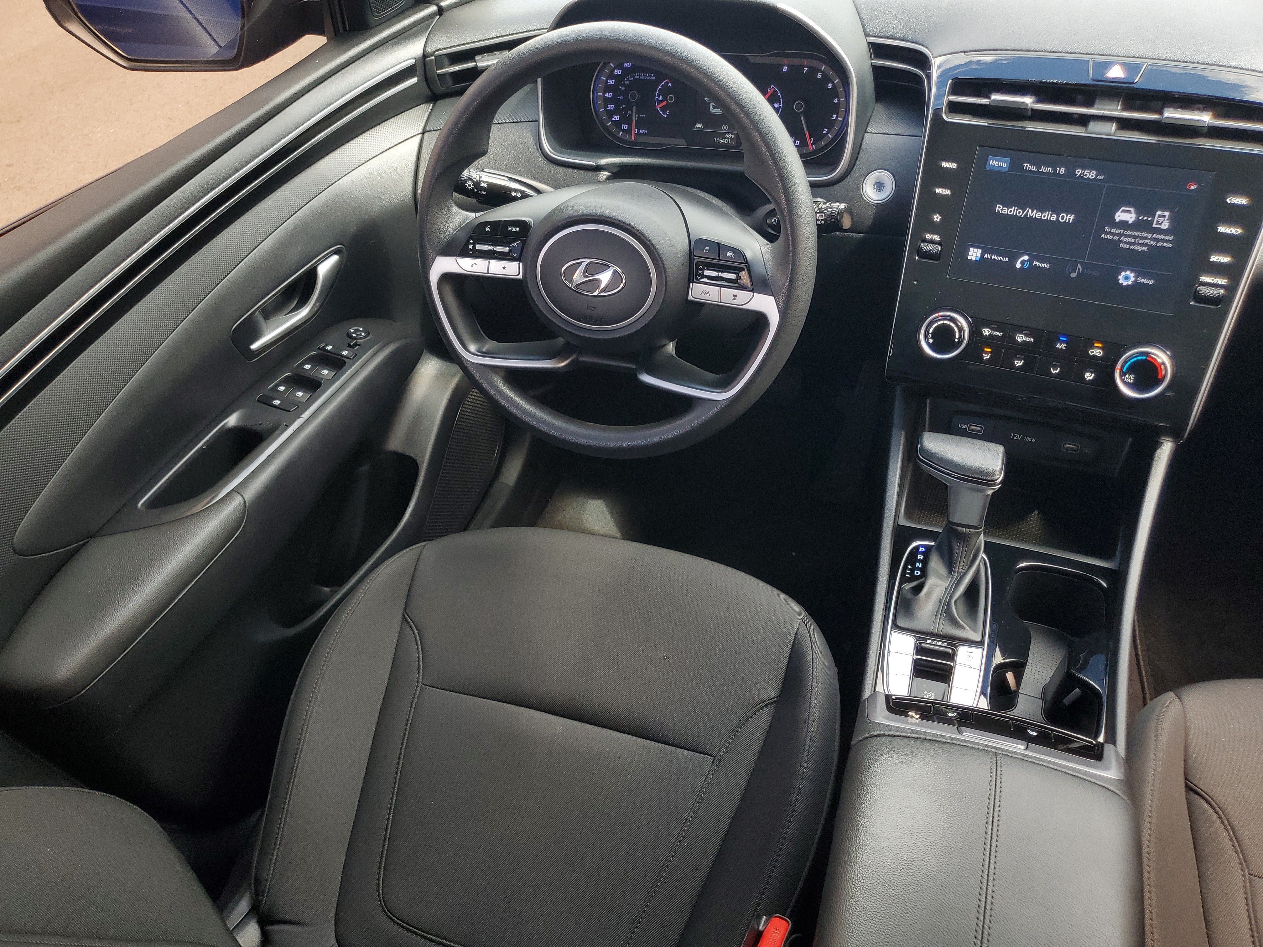 Used 2022 Intense Blue Hyundai SEL image 15