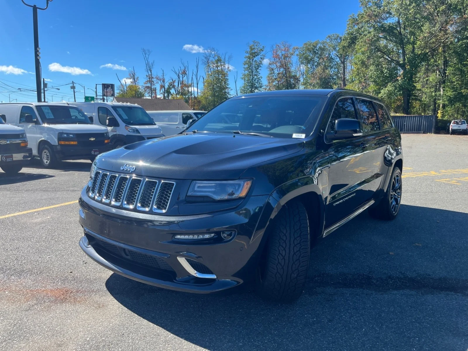 Used 2014 Brilliant Black Crystal Pearlcoat Jeep SRT8 4WD image 4