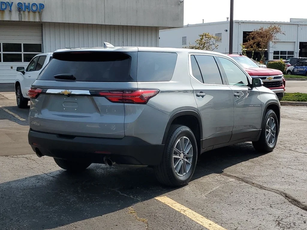 Used 2023 STERLING GRAY METALLIC Chevrolet LS image 3