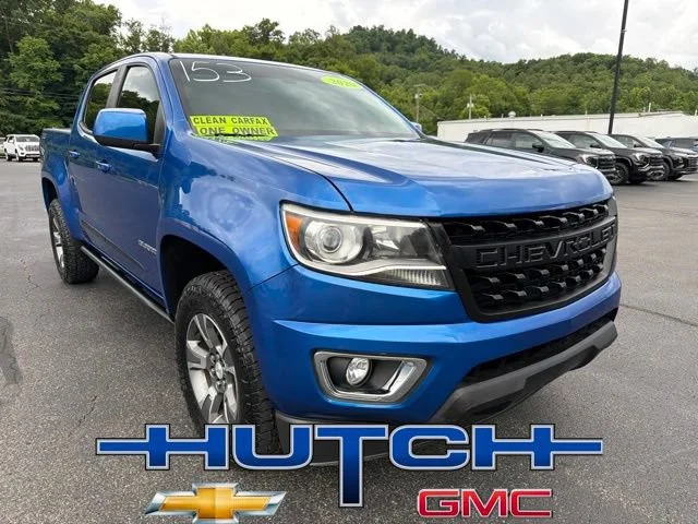 Used 2020 KINETIC BLUE METALLIC Chevrolet 4WD Z71 image 2