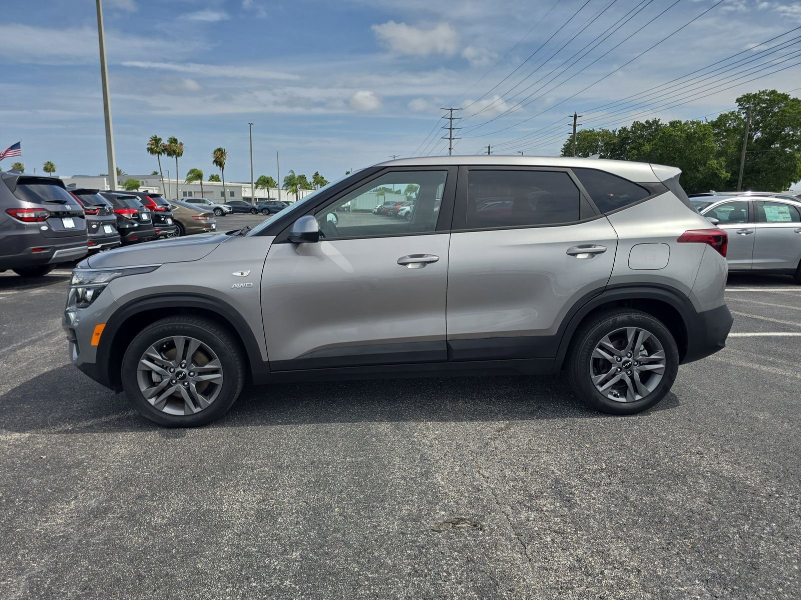 Used 2023 Gray Kia LX image 6