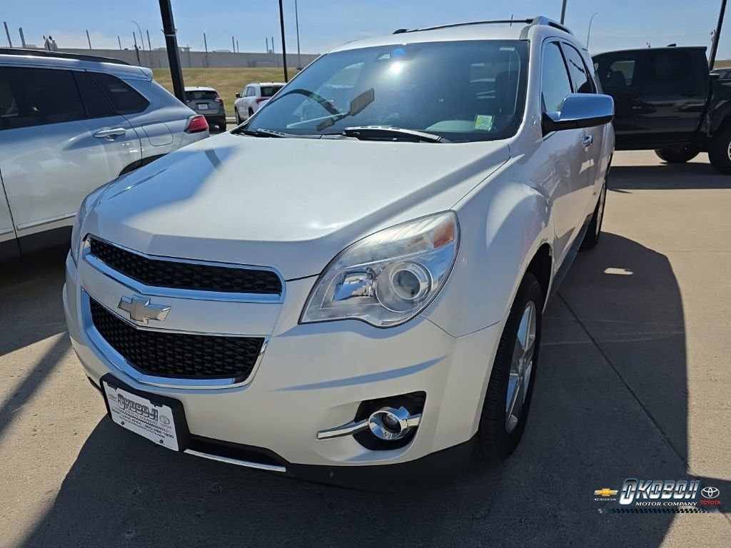 Used 2014 Chevrolet Equinox LTZ with VIN 1GNFLHEK2EZ132763 for sale in Spirit Lake, IA