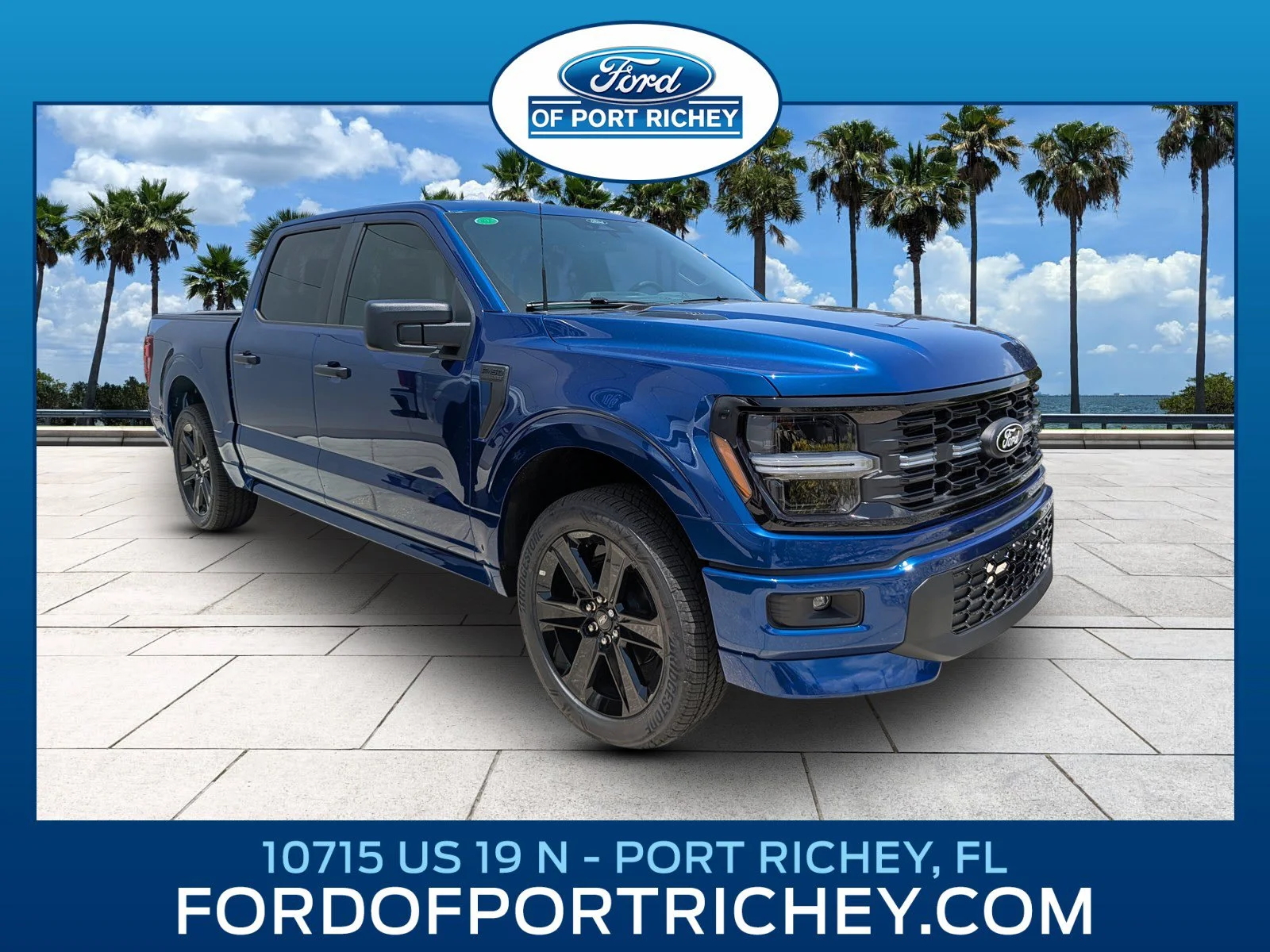New 2026 Argon Blue Metallic Ford STX® image 1