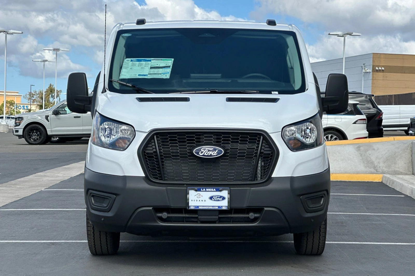New 2026 Oxford White Ford Cargo Van image 8