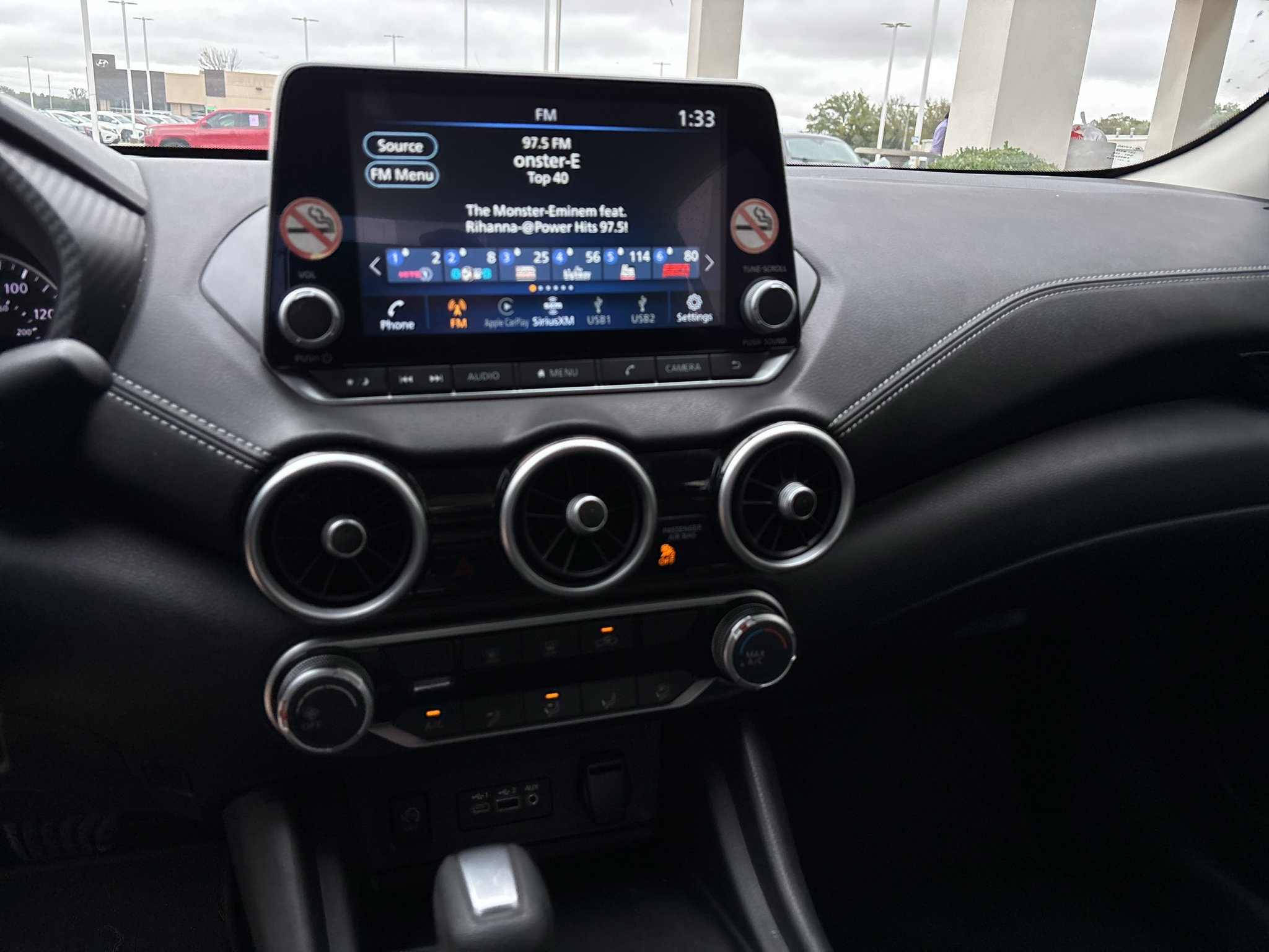 Used 2024 Atlantic Gray Metallic Nissan SV image 4