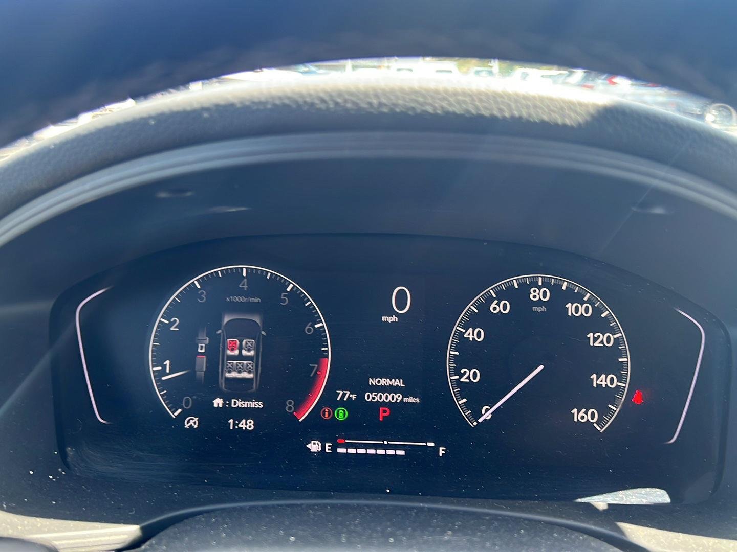 Used 2024 Aegean Blue Metallic Honda Sport image 2