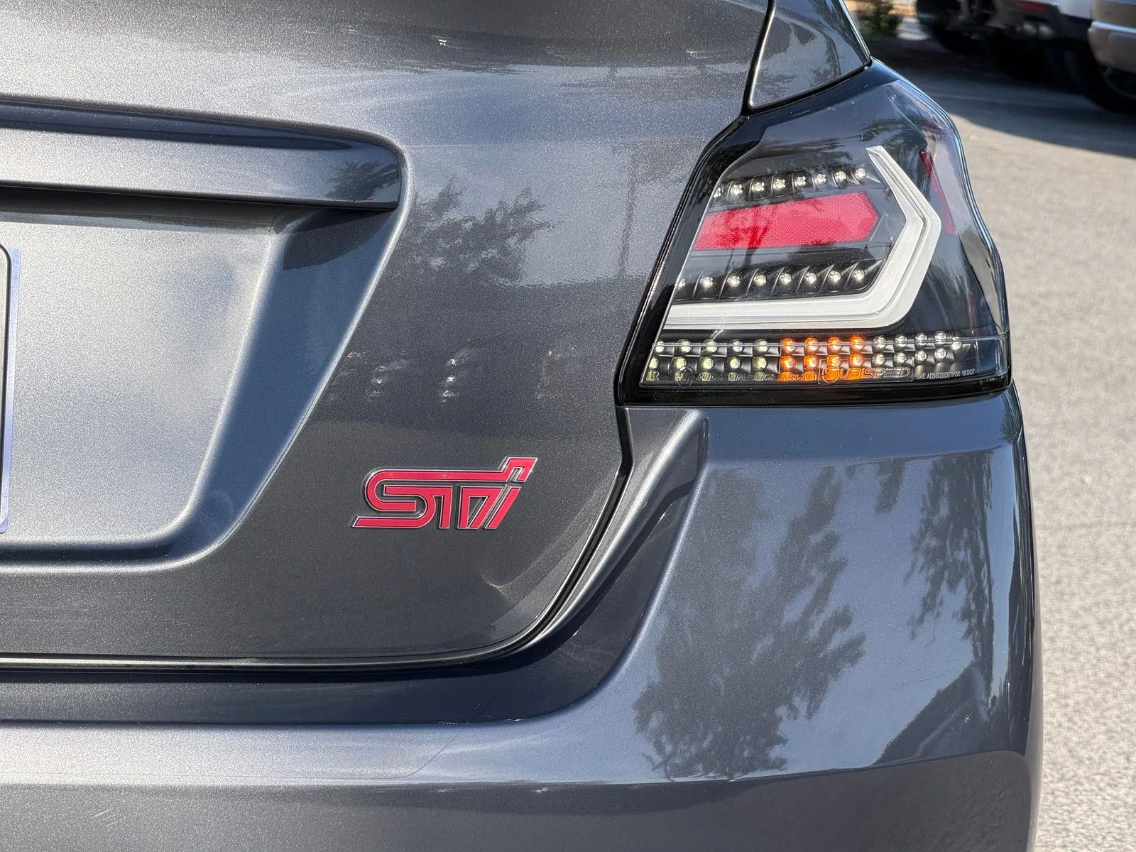 Used 2021 Magnetite Gray Metallic Subaru STi image 18