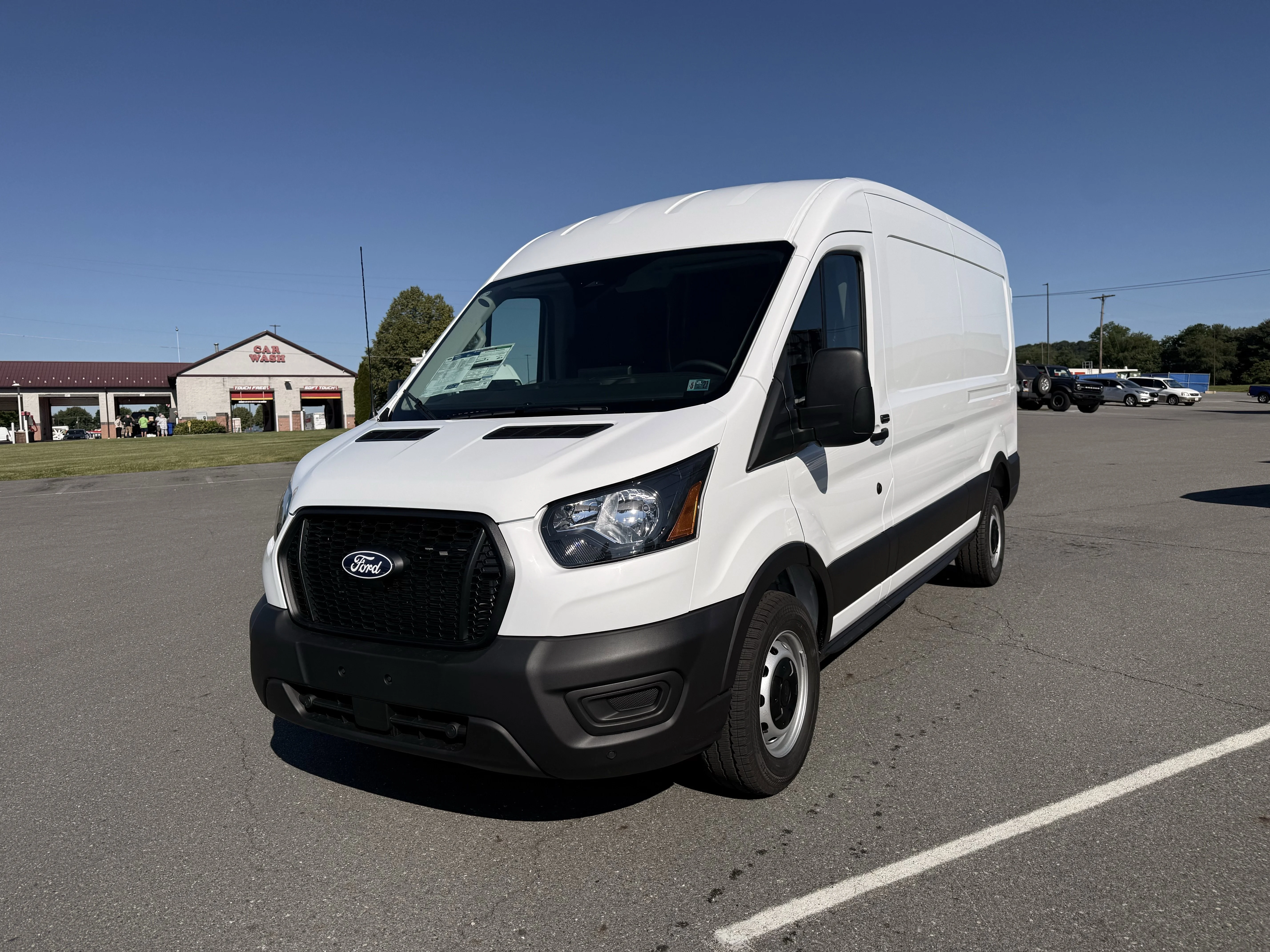 New 2026 Oxford White Ford Cargo Van image 3