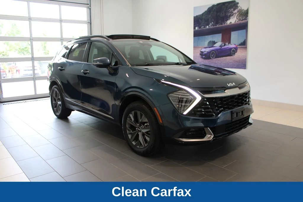 Used 2023 Blue Kia SX-Prestige image 2