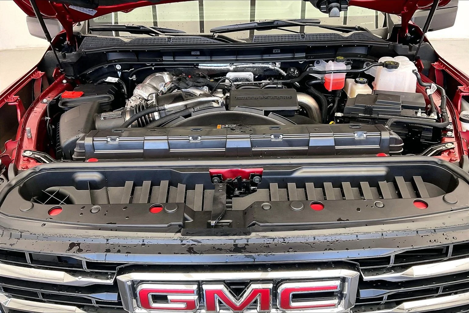 New 2026 Volcanic Red Tintcoat GMC SLT image 18