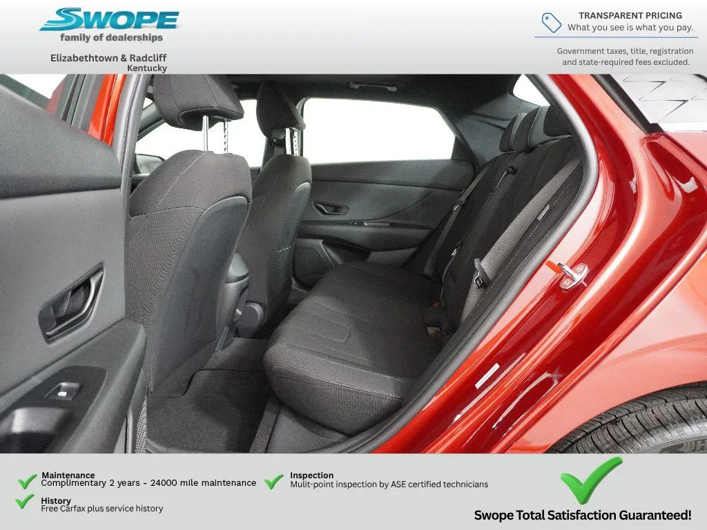 New 2026 Ultimate Red Hyundai SEL Sport Premium image 11