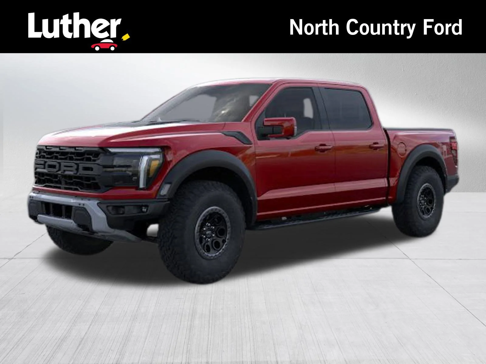 New 2025 Rapid Red Metallic Tinted Clearcoat Ford Raptor® image 1