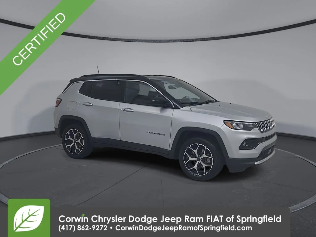 Certified Used 2025 Silver Jeep Limited image 2