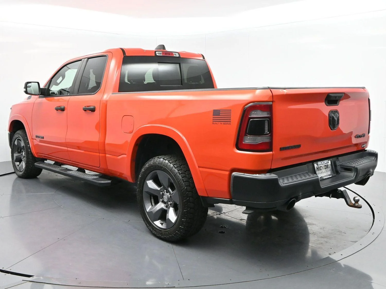 Used 2021 Spitfire Orange Clearcoat Ram Big Horn image 5