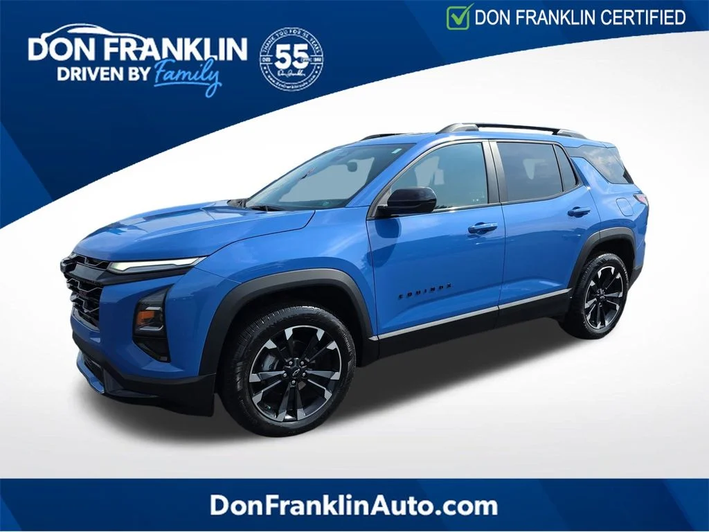 Used 2025 Blue Chevrolet RS image 1