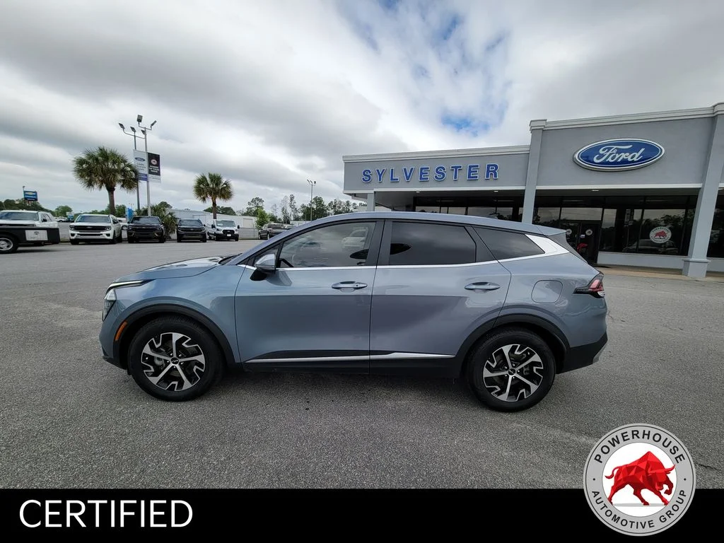 Used 2024 Silver Kia EX image 2