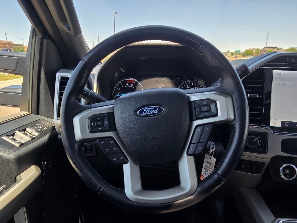 Used 2022 Carbonized Gray Metallic Ford LARIAT image 29