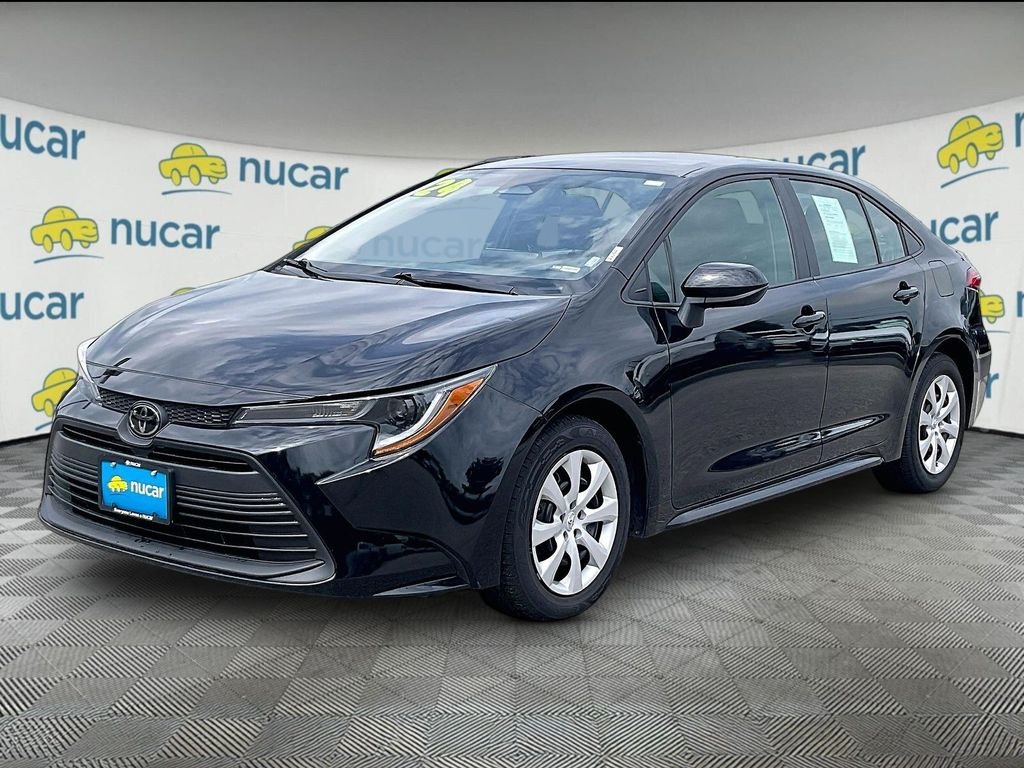 Used 2024 Black Toyota LE image 3