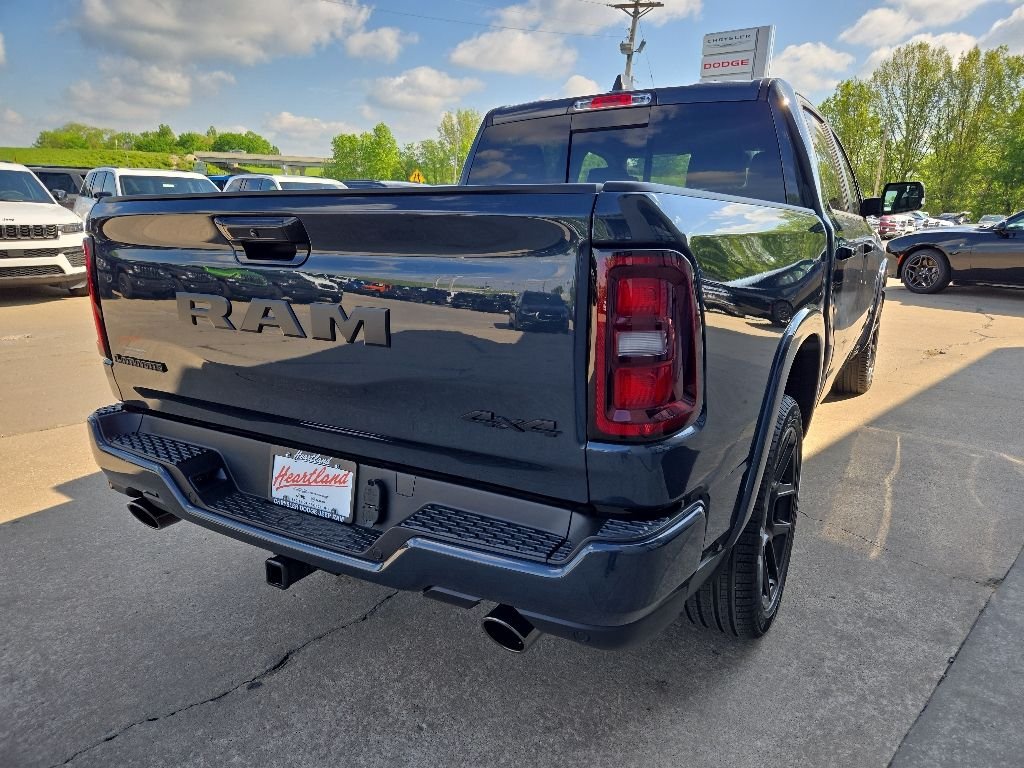 New 2026 Forged Blue Metallic Exterior Paint RAM Laramie image 11