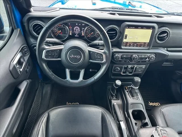 Used 2022 Blue Jeep Overland image 16