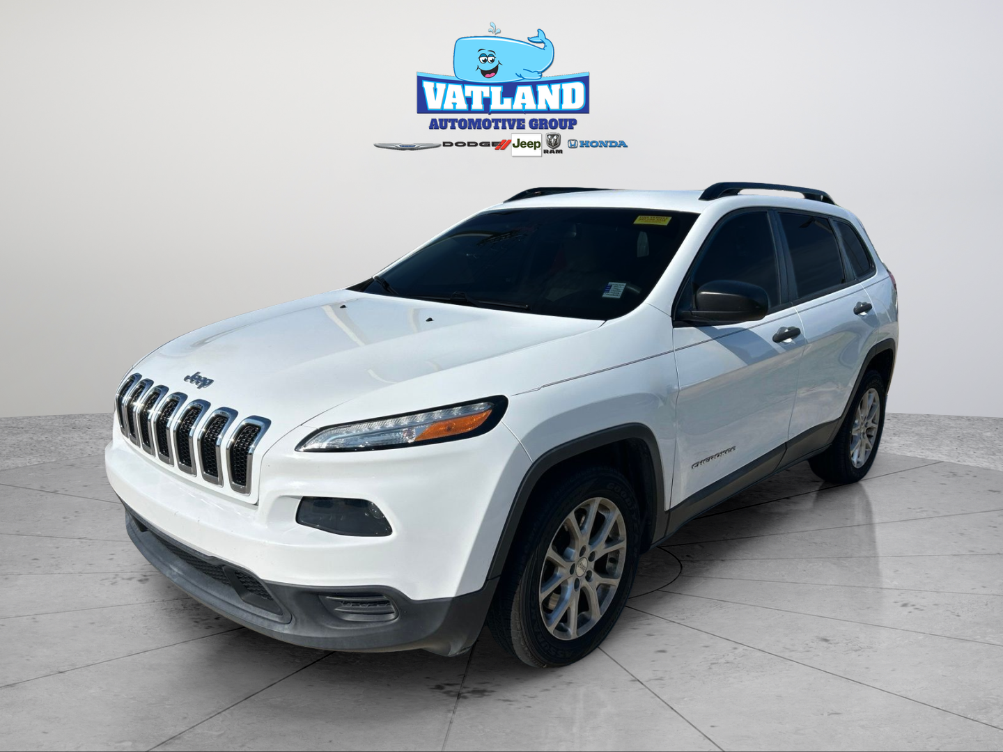 Used 2015 White Jeep Sport image 1