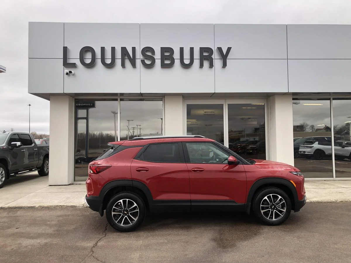 New 2026 Red Chevrolet Awd 4dr Lt image 2