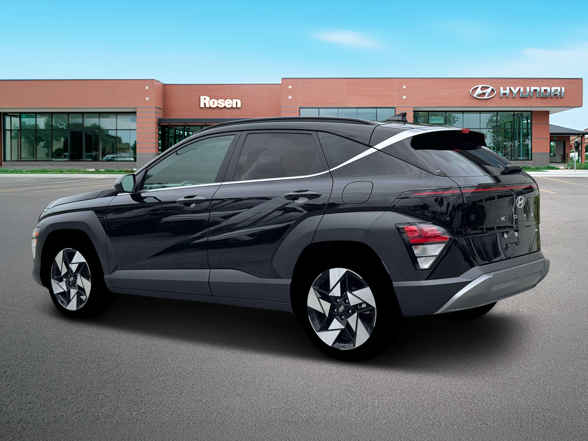 New 2026 Black Hyundai Limited FWD image 4