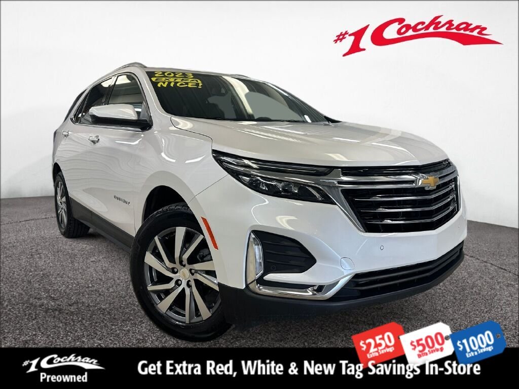 Certified Used 2023 Iridescent Pearl Tricoat Chevrolet Premier image 1