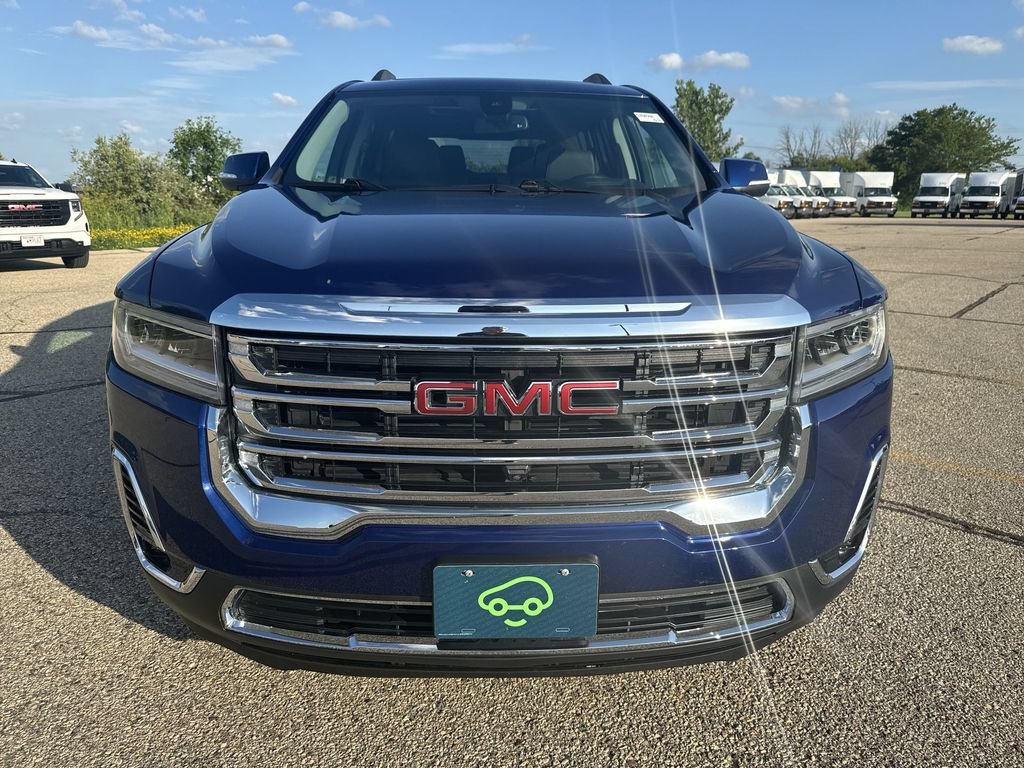 Certified Used 2023 Ultra Blue Metallic GMC SLT image 2