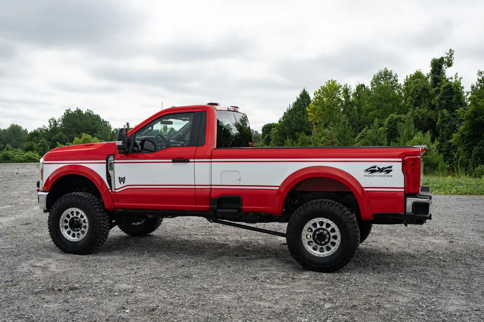 New 2026 Race Red Ford F-250® XLT with Rocky Ridge Retro Supercharged Package image 26