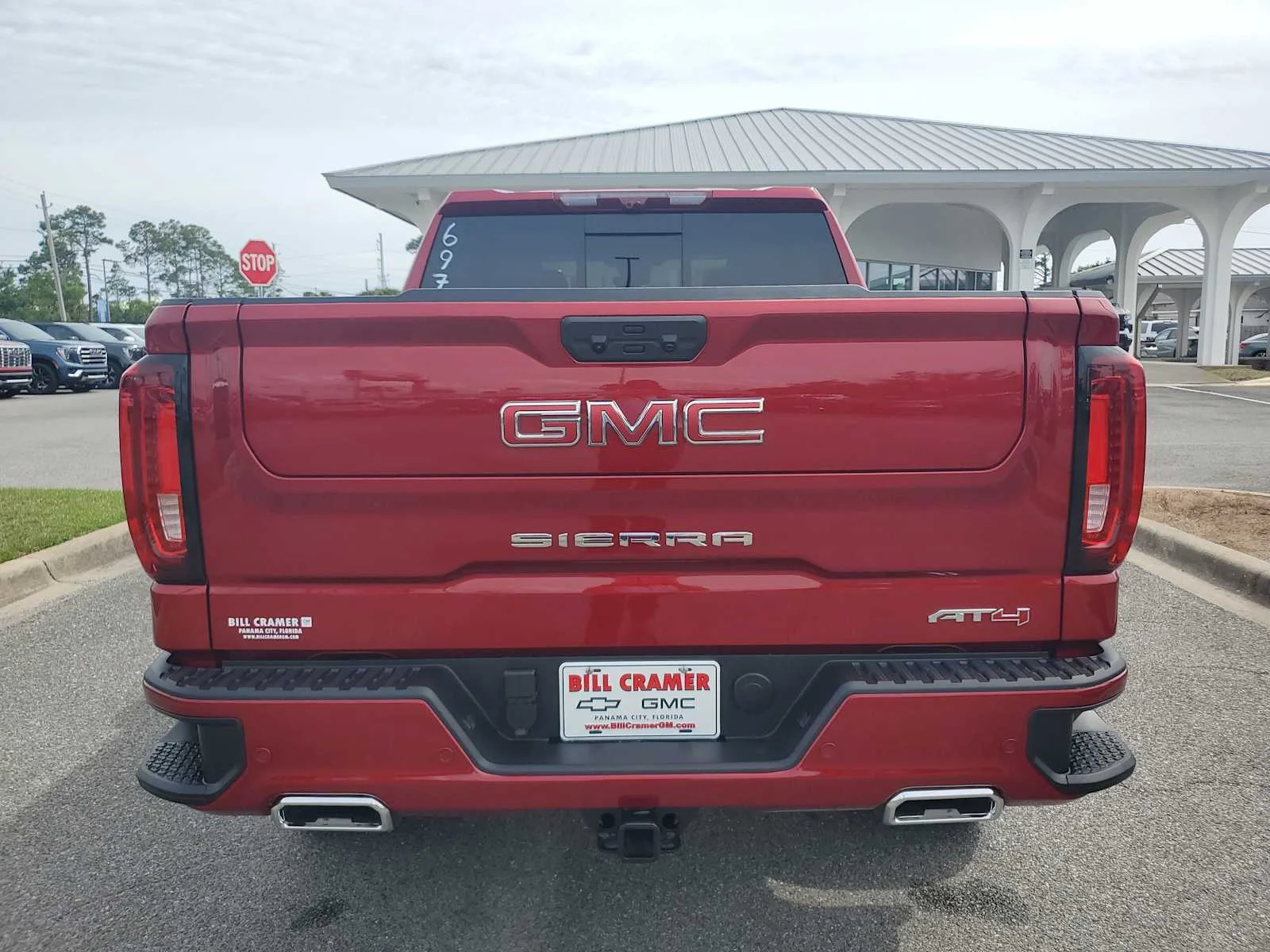 New 2026 Volcanic Red Tintcoat GMC AT4 image 4