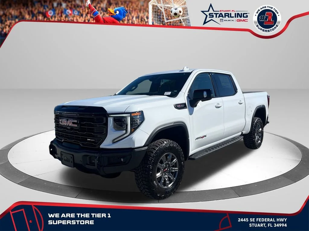 New 2026 Summit White GMC AT4X image 1