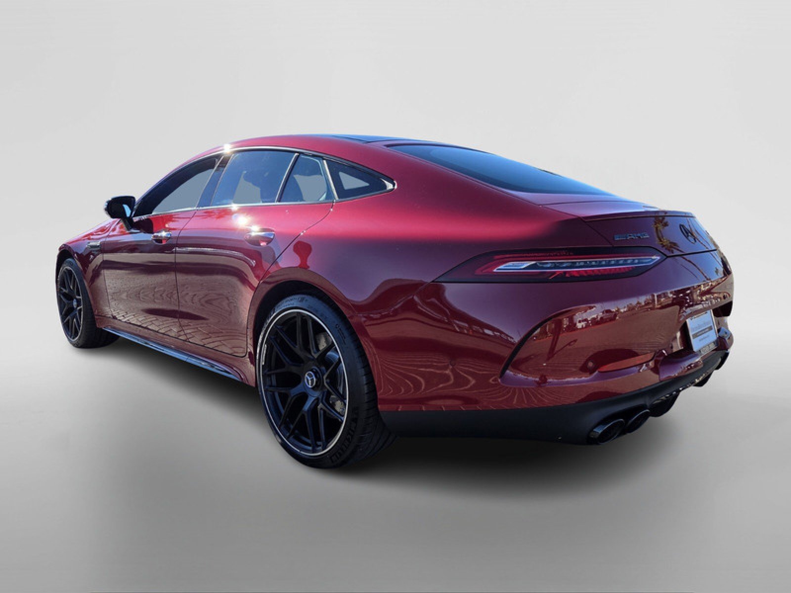 New 2026 MANUFAKTUR Patagonia Red Metallic Mercedes-Benz AMG® GT 53 4-Door Coupe image 3