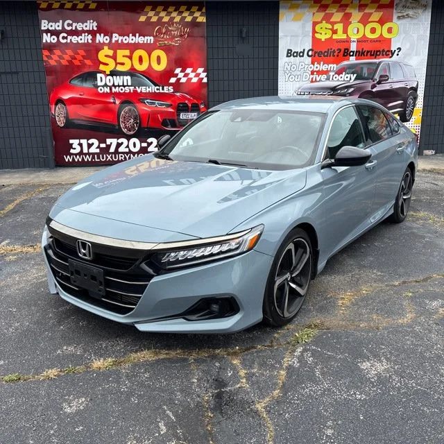 Used 2022 Still Night Pearl Honda Sport image 3