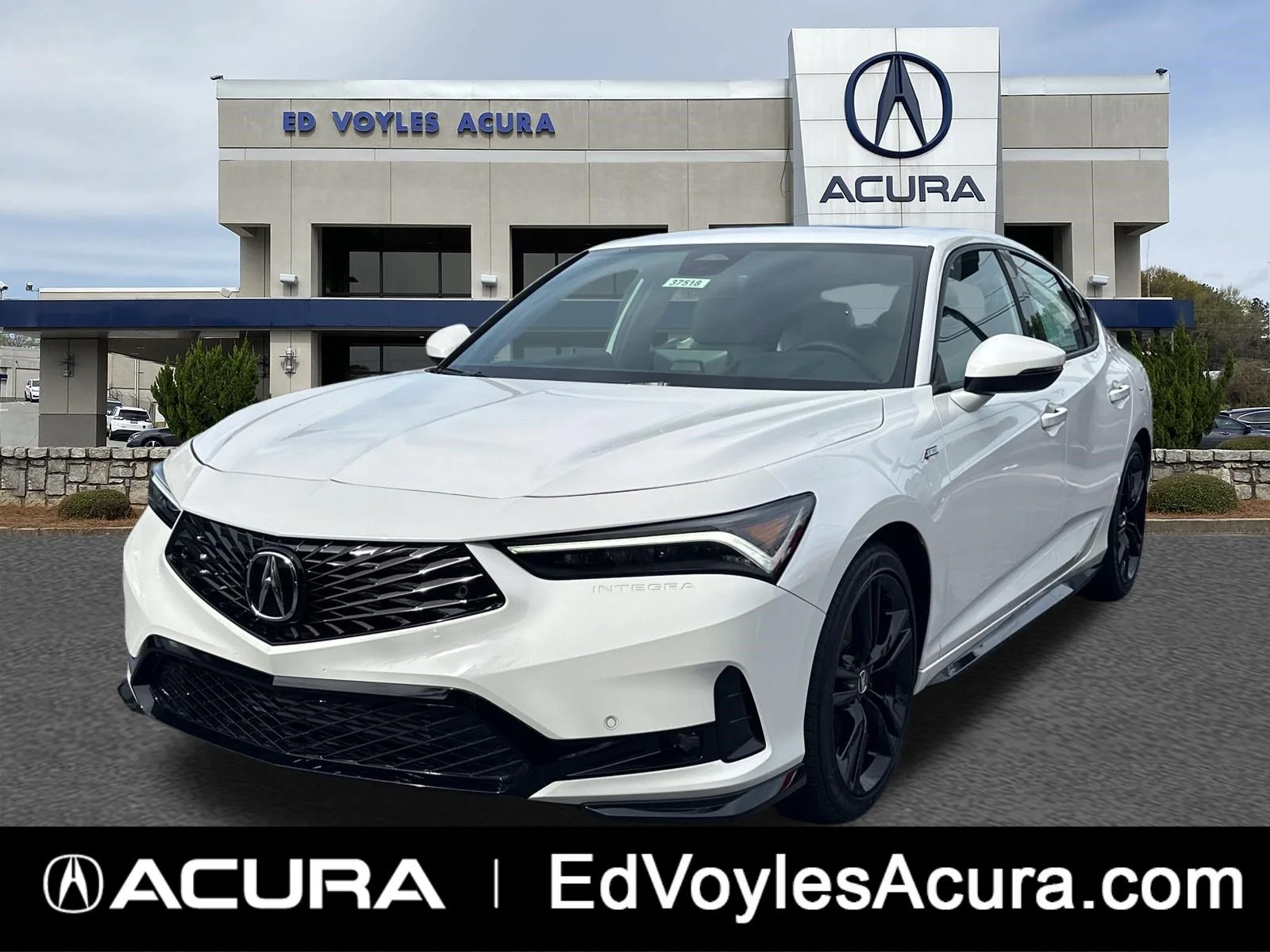 New 2026 Platinum White Pearl Acura w/A-Spec Technology Package image 1