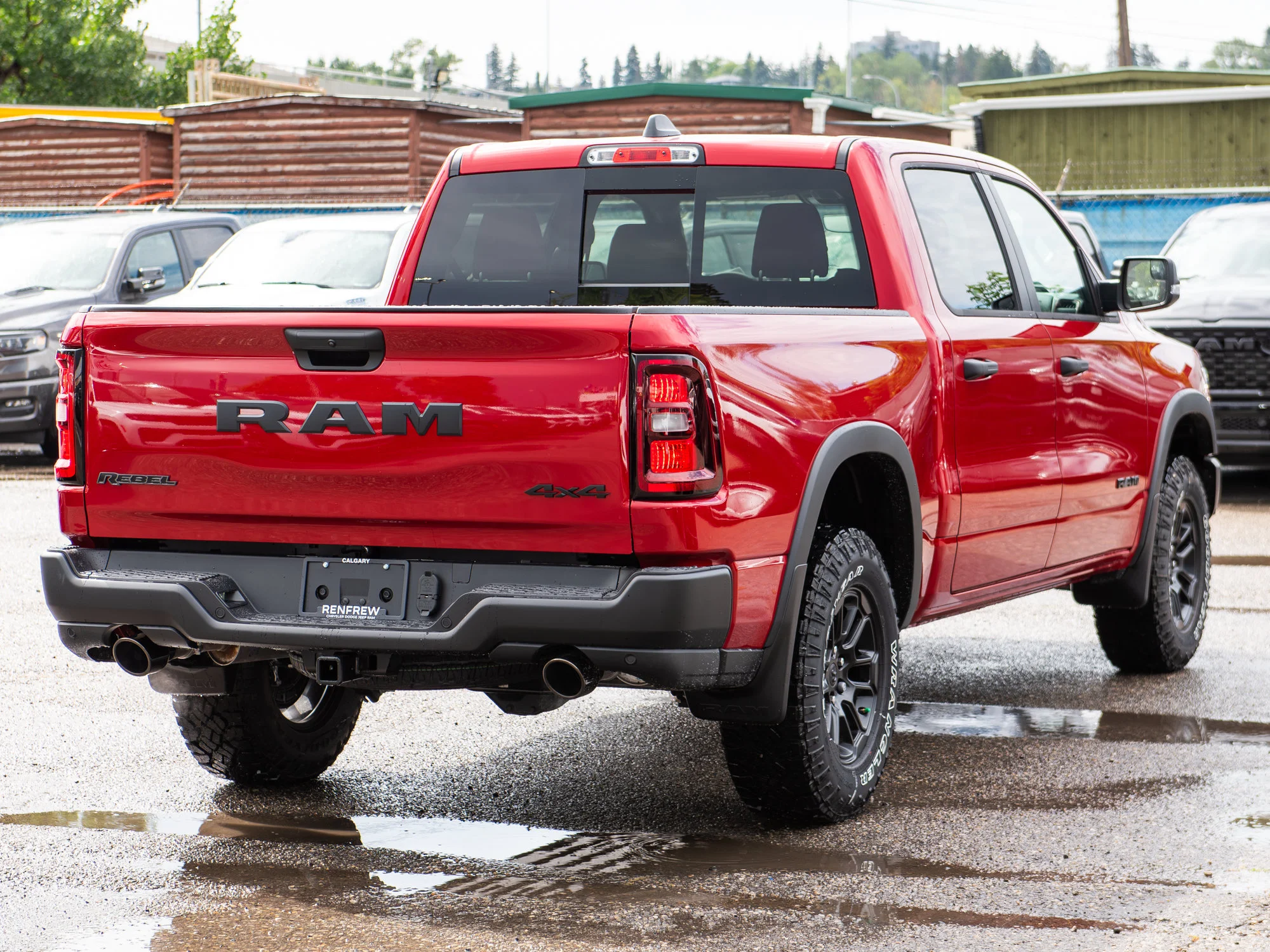New 2026 Red RAM Rebel* Crew Cab 4x4, 33 Inch A/T Tires, Alpine Audio, Nav, Heated Seats/Wheel image 7