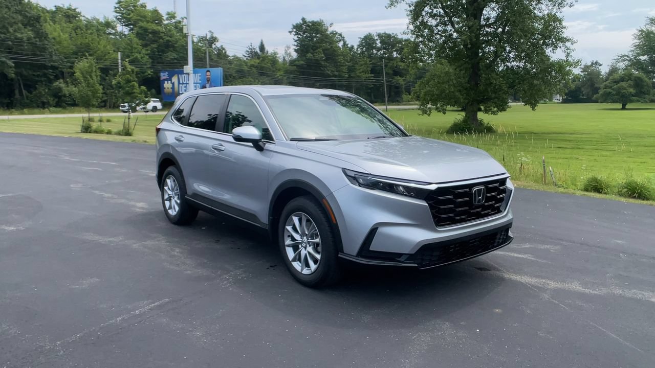 New 2026 Solar Silver Metallic Honda AWD EX image 2