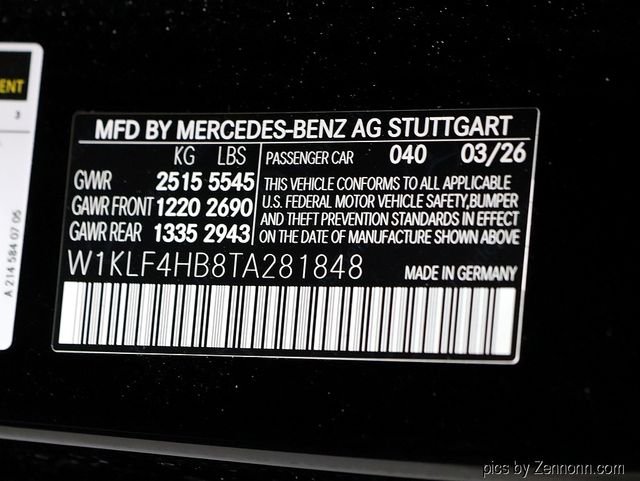 New 2026 Black Mercedes-Benz E 350 image 25