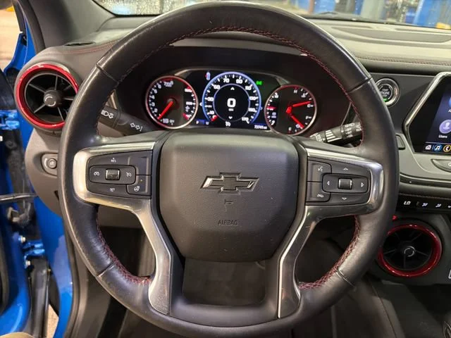 Used 2020 BRIGHT BLUE METALLIC Chevrolet RS image 21