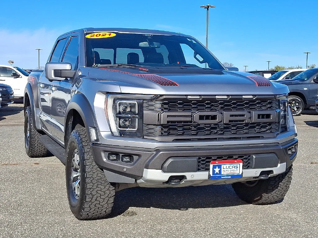 Used 2021 Iconic Silver Metallic Ford Raptor image 2