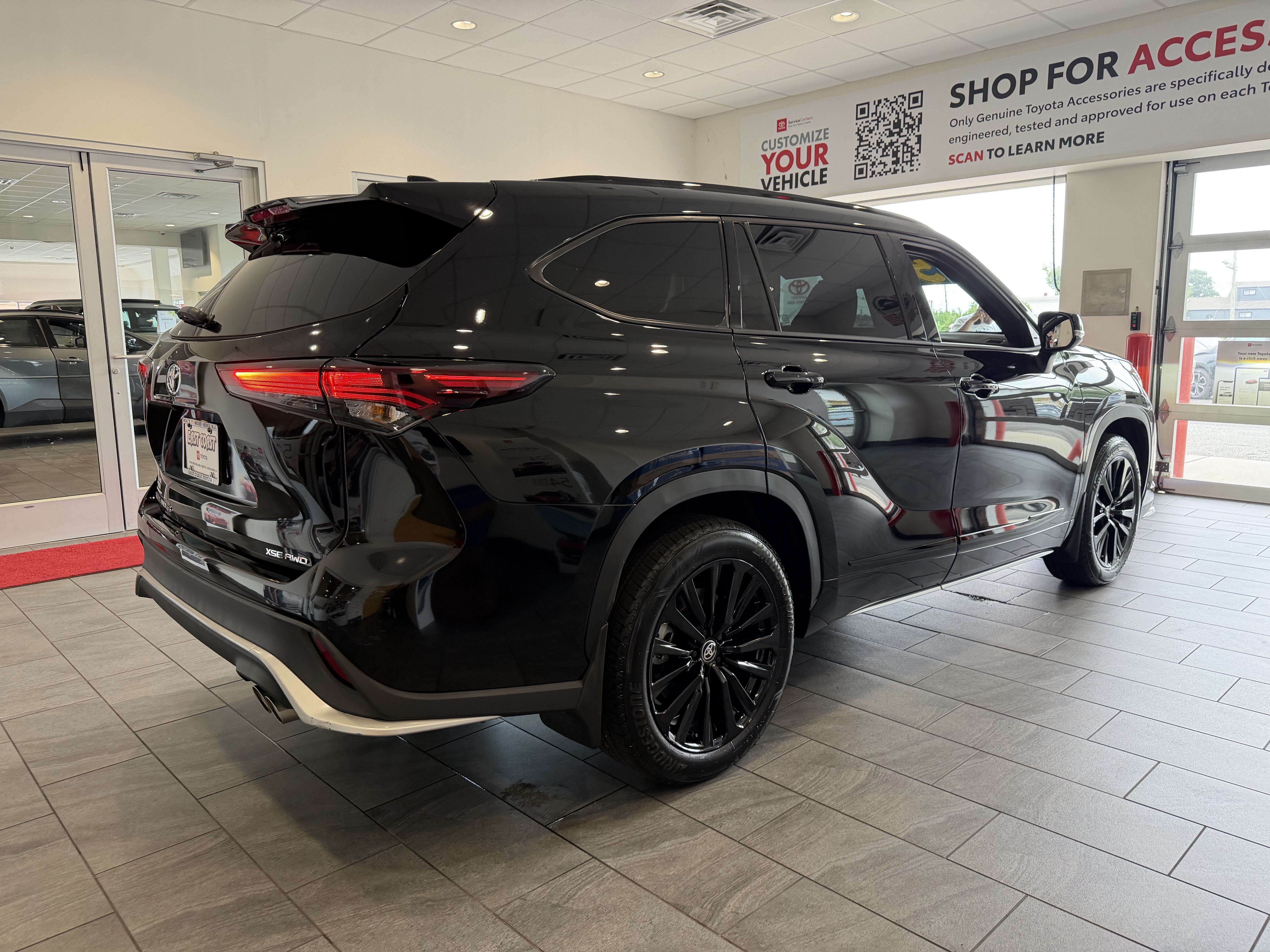 Certified Used 2025 Black Toyota XSE image 67