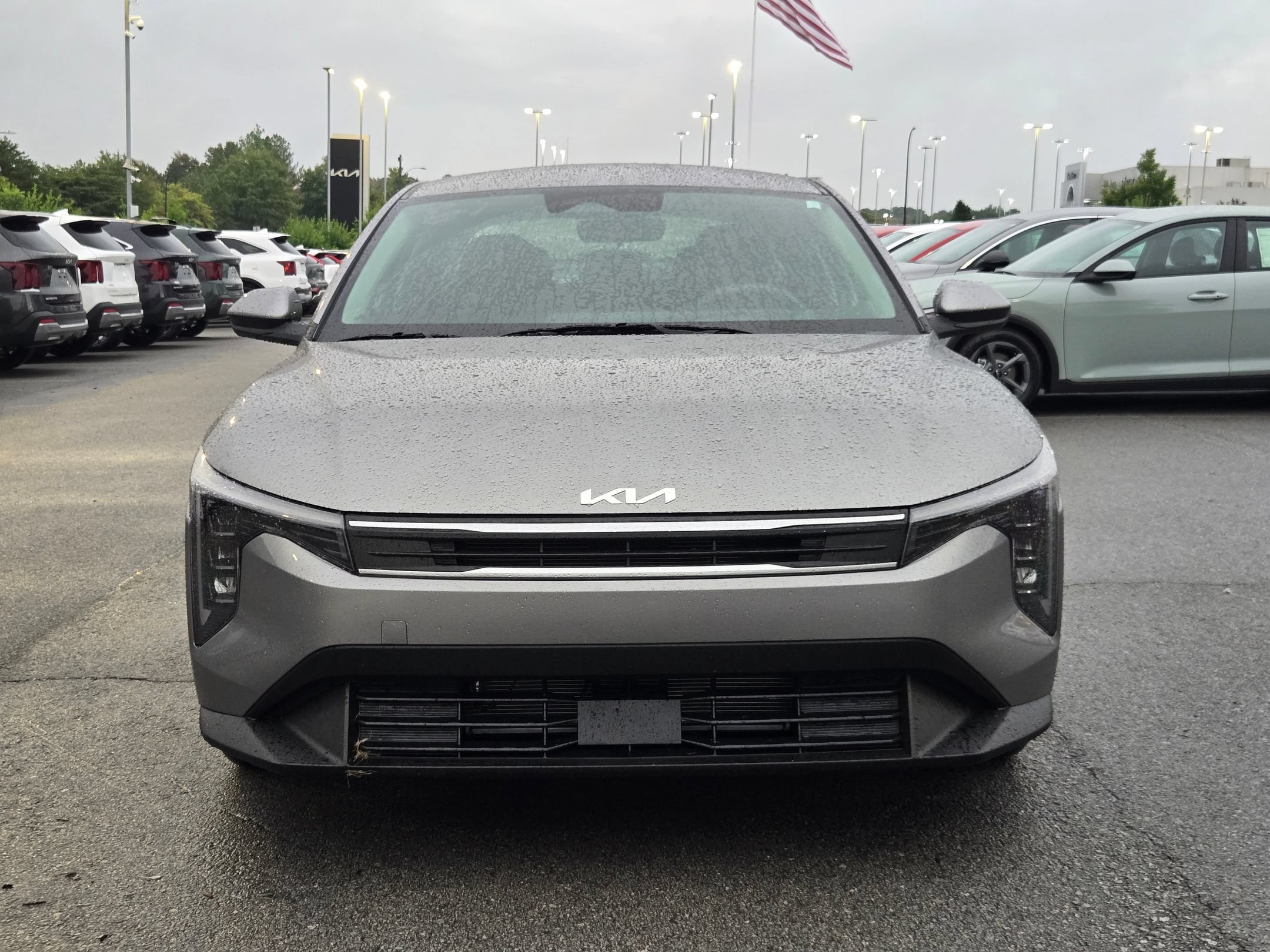 New 2026 Steel Gray Kia LXS image 2
