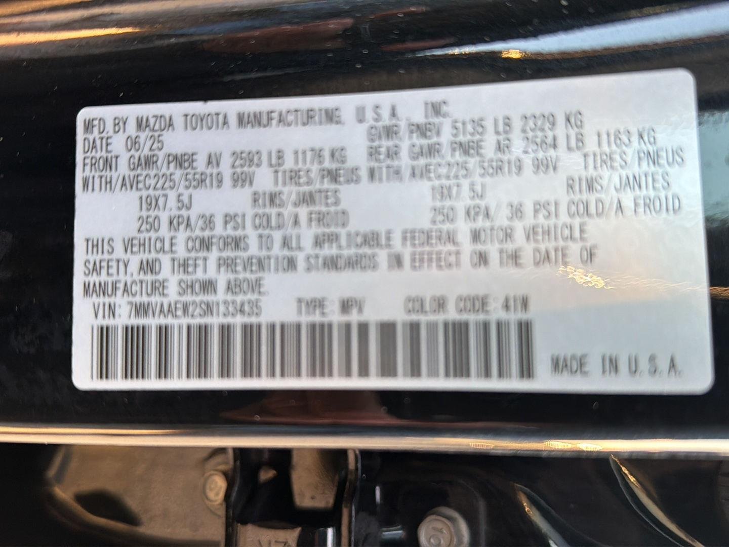 Used 2025 Jet Black Mica Mazda Premium Plus Package image 42