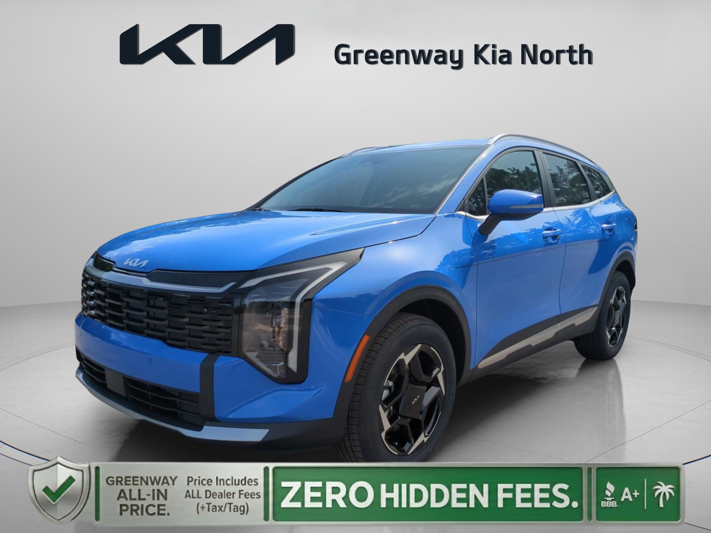 New 2026 Nebular Blue Kia EX image 3