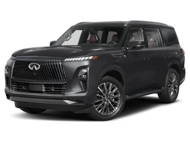 New 2026 Radiant White/Black Obsidian INFINITI AUTOGRAPH image 1