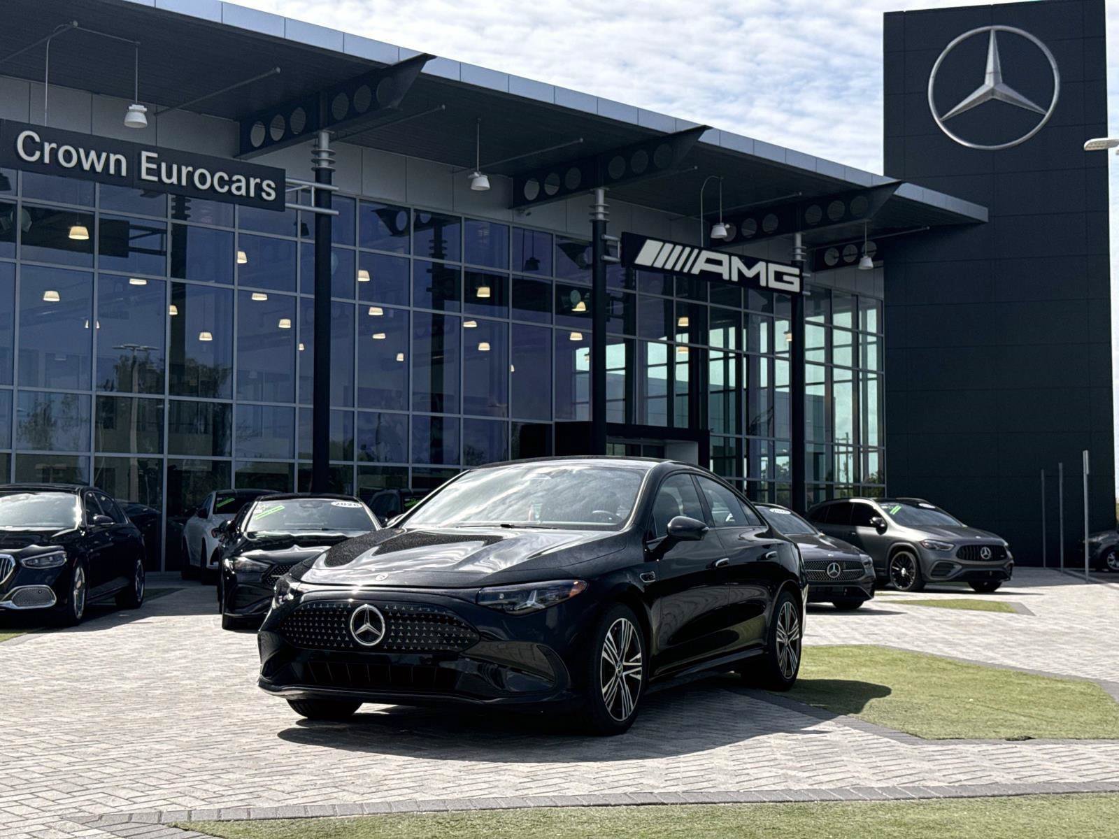 New 2027 Cosmos Black Mercedes-Benz 350 Electric 4MATIC® image 1