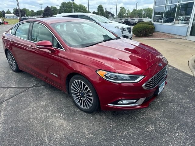 Used 2017 Red Ford Titanium image 2