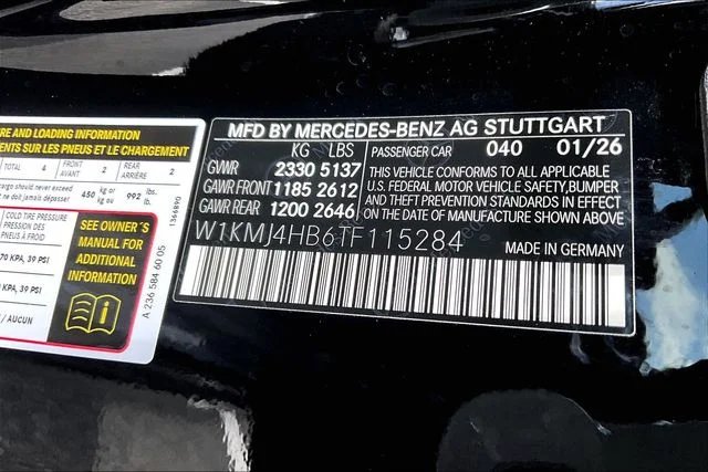 New 2026 Mercedes-Benz CLE CLE 300 2D Coupe 4MATIC