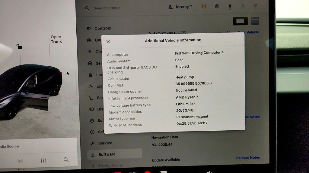 Used 2025 Stealth Grey Tesla Long Range RWD image 15