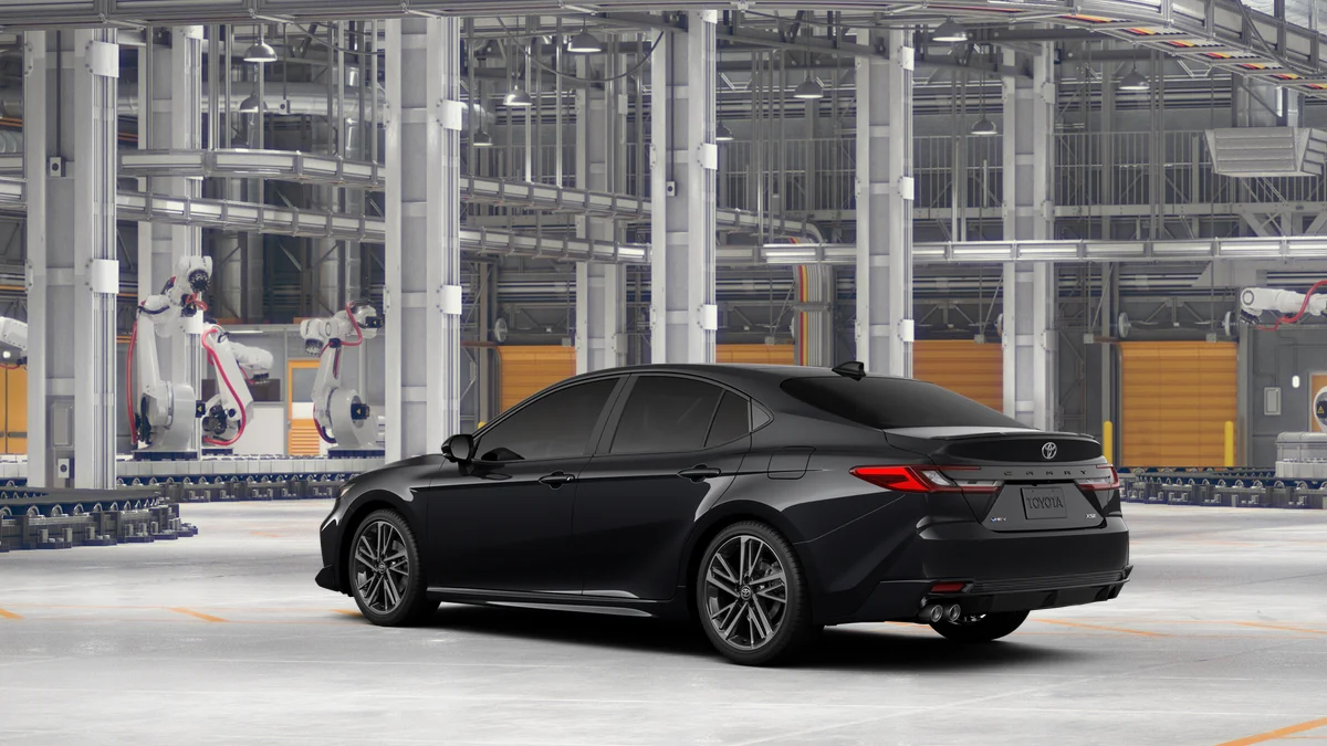 New 2026 Midnight Black Metallic Toyota XSE image 6